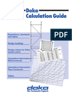 Doka Calculation Guide: Regulations, Standards and Tables