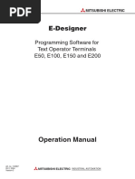 E-Designer: Operation Manual