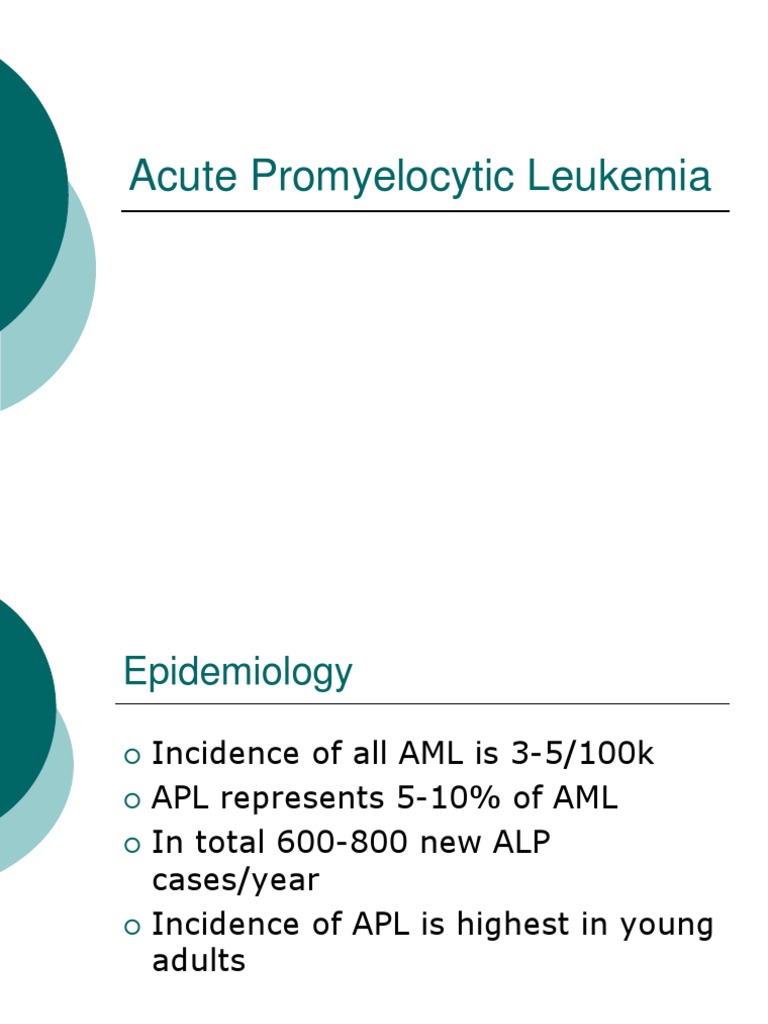 Acute Promyelocytic Leukemia | PDF | Medical Specialties | Clinical ...