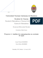 Contaminación en Corrientes de Agua