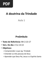 A Doutrina Da Trindade