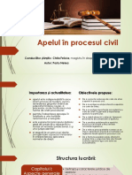 Apelul În Procesul Civil