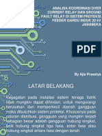 Analisa Koordinasi Over Current Relay Dan Ground Fault Relay Di Sistem Proteksi Feeder Gardu Induk 20 KV Jababeka