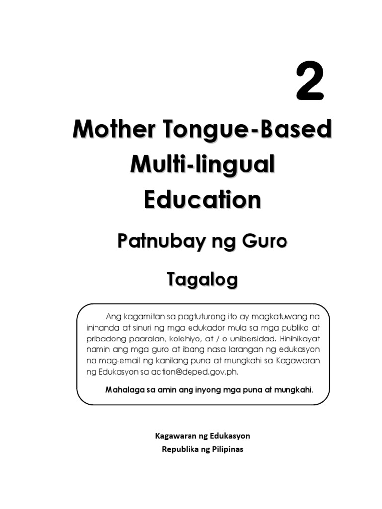 TG - MTB 2 - Q1 PDF | PDF