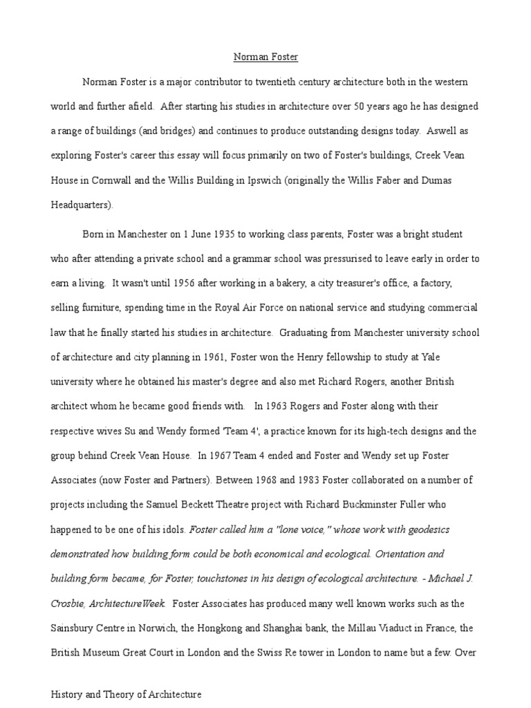 Norman foster thesis 08 picture