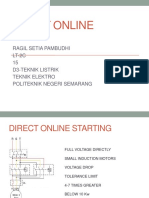 Direct Online: Ragil Setia Pambudhi LT-2C 15 D3-Teknik Listrik Teknik Elektro Politeknik Negeri Semarang