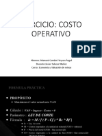 Ejercicio Cost