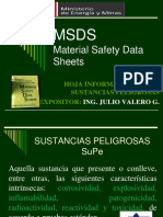 MSDS-sobre Sustancias Peligrosas