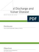 Vaginal Discharge and Vulvar Disease Final