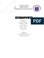 Hydropower: Submitted by
