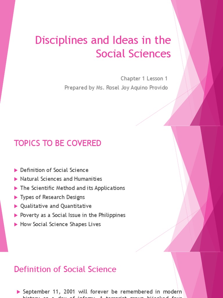 Discipline and Ideas in The Social Sciences PDF | PDF | Research Design ...