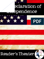 Declaration of Independence Readers Theater Freebie