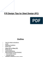 P/R Design Tips For Steel Design (IFC)