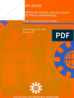 AEA 92305-Protección contra las decargas electricas atmosféricas-Parte 2-Evaluación del Riesgo.pdf