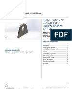 Memoria de Calculo Oreja para Anclaje de Personal (Limpieza de Pozo Séptcio)