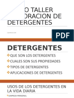 Curso Taller Detergentes