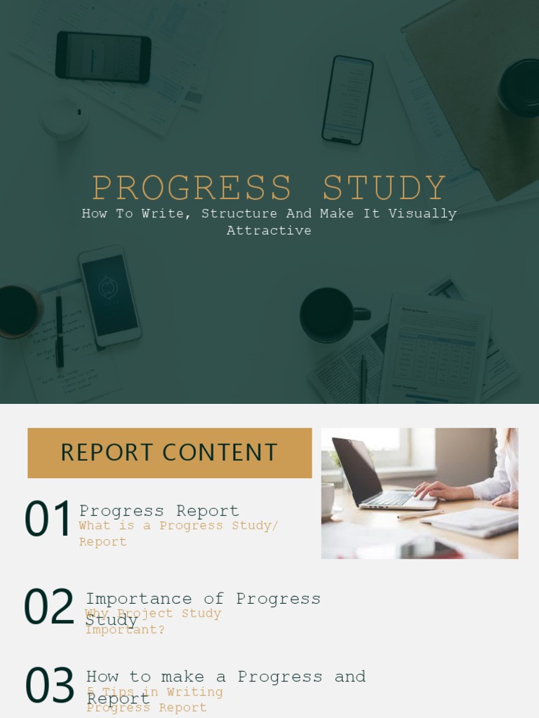 Progress Study How To Write Structure And Make It Visually Attractive
