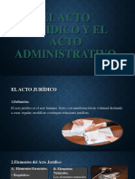 (PPT) El Acto Jurídico y El Acto Administrativo