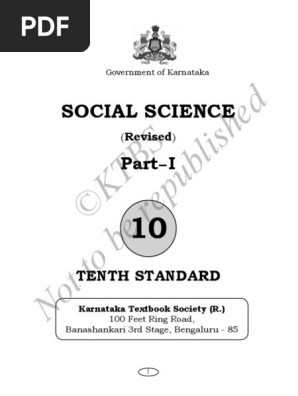 10th English Socialscience 1 Pdf Pdf East India Company Unrest