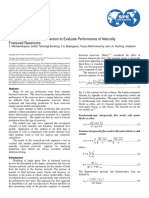 SPE 90013 Use of Production Data Inversion To Evaluate Performance of Naturally Fractured Reservoirs