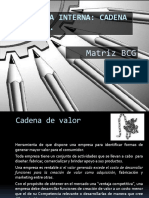 Cadena de Valor Matriz