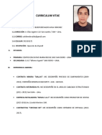 Curriculum Vitae Elder Avila