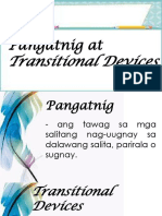Pangatnig at Transitional Devices