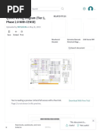 QSK45 Wiring Diagram (Tier 1, Phase 2.0 With CENSE) - Throttle - Switch PDF