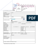 Personal Data Form PT OS Selnajaya Indonesia