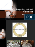 Preparing Hot and Cold Food: Household Physics