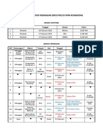 Jadwal Ngajar Di HK