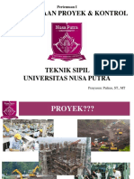 Perencanaan Proyek Dan Kontrol