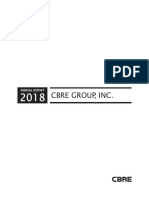 CBRE 2018 Annual Report