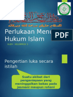 Perlukaan Menurut Hukum Islam