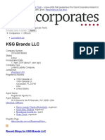 KSG Brands LLC - OpenCorporates