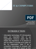 It & Computers: Group No.2 Akanksha Mehta Ashish Dubey Atul Deshmukh