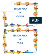 Cover Lesson Plan