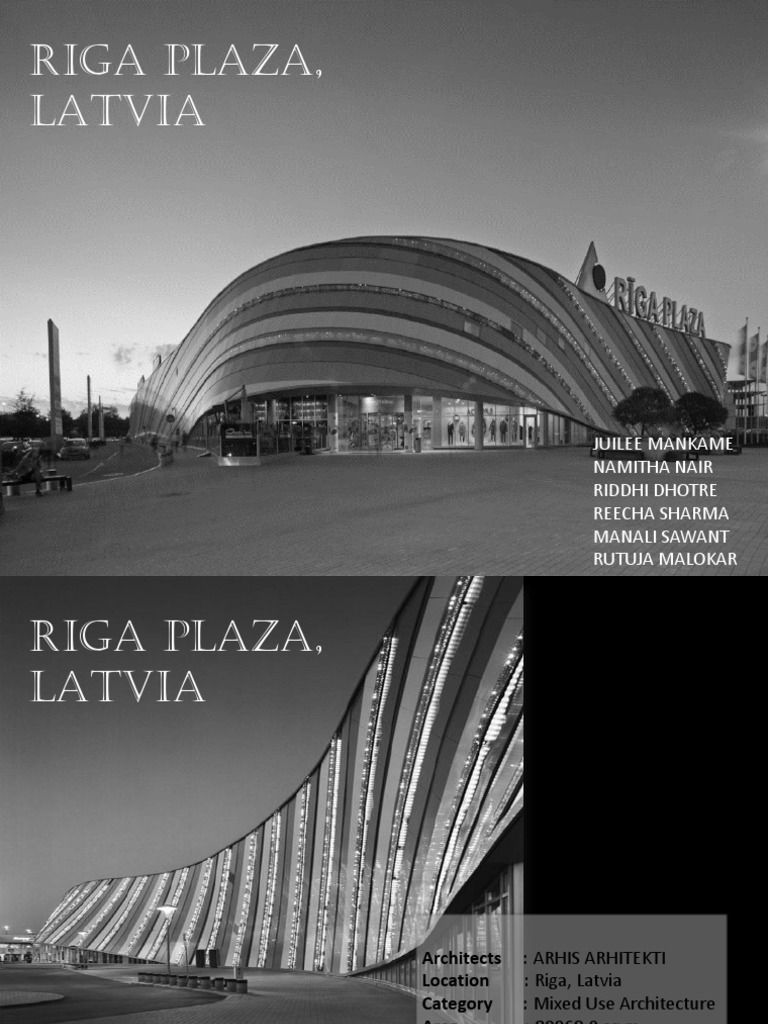 Riga Plaza Final Case Study | PDF | Shopping Mall | Economic Sectors