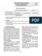 Informe 1 Complexometria Preparacion y Estandarizacion de Edta 0,01m
