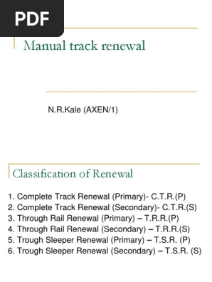 Manual Track Renewal IRSE (1)