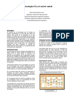 Tecnología 4.0 y El Sector Salud: Resumen