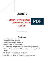 CH 7 Model Specification S