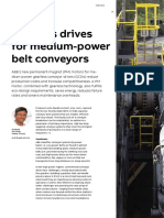 Gearless Drives For Medium-Power Belt Conveyors: Motion