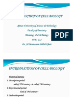 1. Introduction to Cell Biology