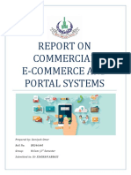 REPORT ON COMMERCIAL Portals