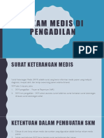 REKAM MEDIS DIPENGADILAN