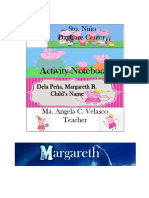 Margareth Activity Notebook