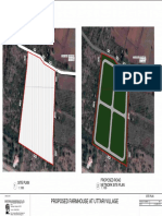 Proposed Farmhouse at Uttari Village: Site Plan 1 Proposed Road Network Site Plan 2
