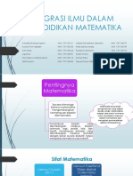 Integrasi Ilmu Dalam Matematika