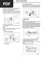 Propeller Shaft: A: On-Car Service